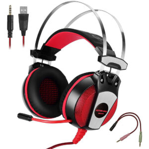 KOTION EACH GS500 Surround Gaming Headset With Microphone For PC / PS4 / Xbox one - RED