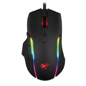 HAVIT GAMENOTE MS1012A RGB Backlit Programmable Software Gaming Mouse 7 Buttons - 4800 DPI