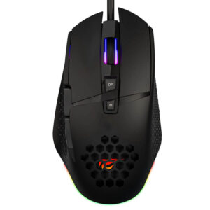 HAVIT GAMENOTE MS1022 RGB LED Gaming Mouse - Honeycomb Design 8 Buttons, 3200 dpi