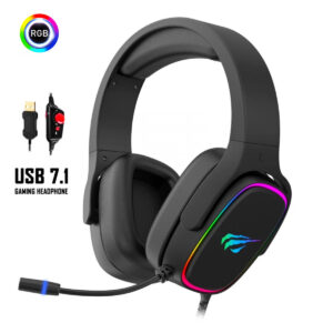 Havit Gamenote H2029U 7.1 USB Super 50MM Surround Sound RGB LED Gaming Headset- Special Software Drivers