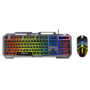 CHEETAH RGB Gaming Combo Gaming Mouse - ميكانيك Cheetah KM960 مجموعة من لوحة مفاتيح للألعاب مع ماوس جيمنج بأضائة متعددة من جيرتيك